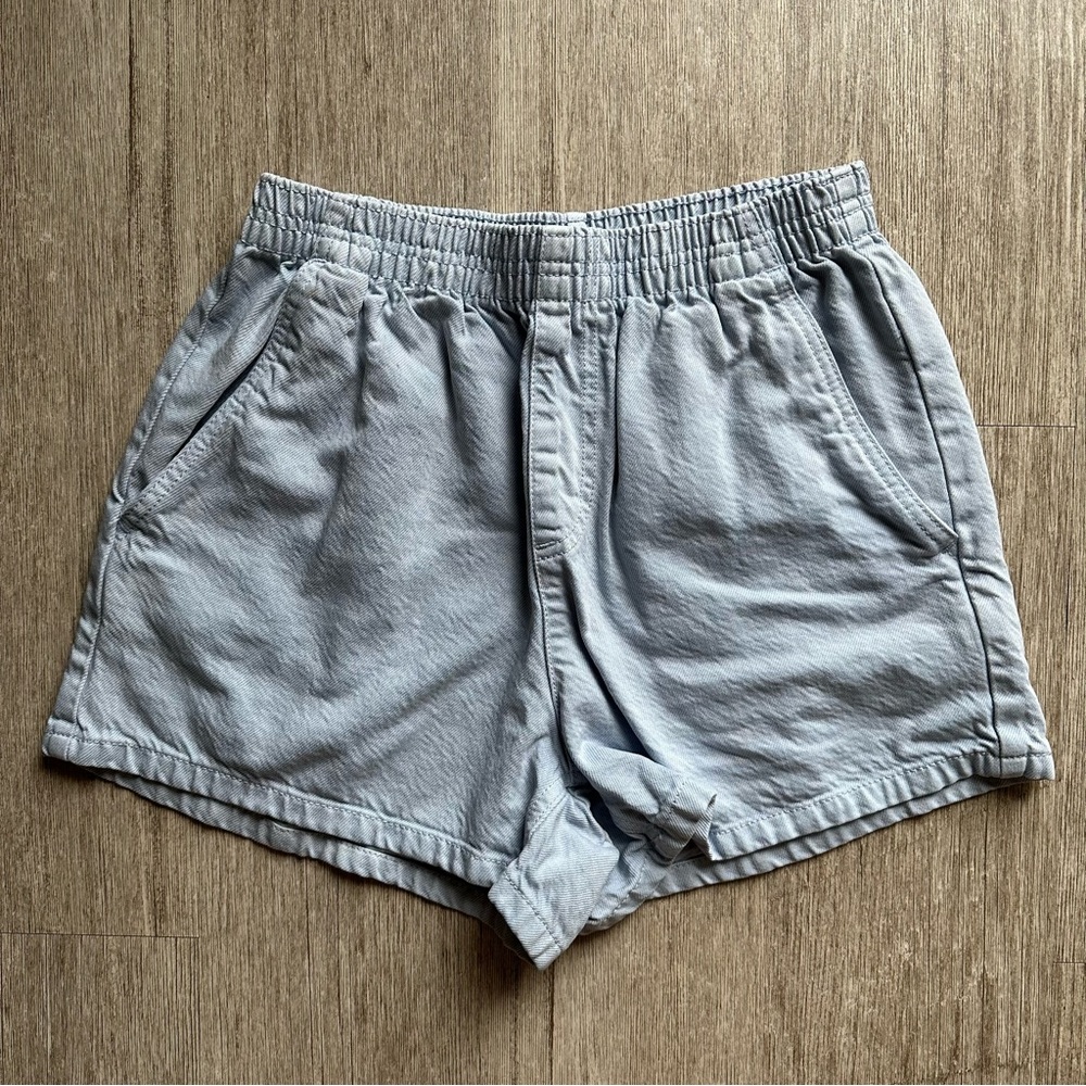 Universal Thread Light Blue Denim High Waist Shorts